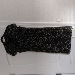 Tahari Arthur S Levine polka dot dress
